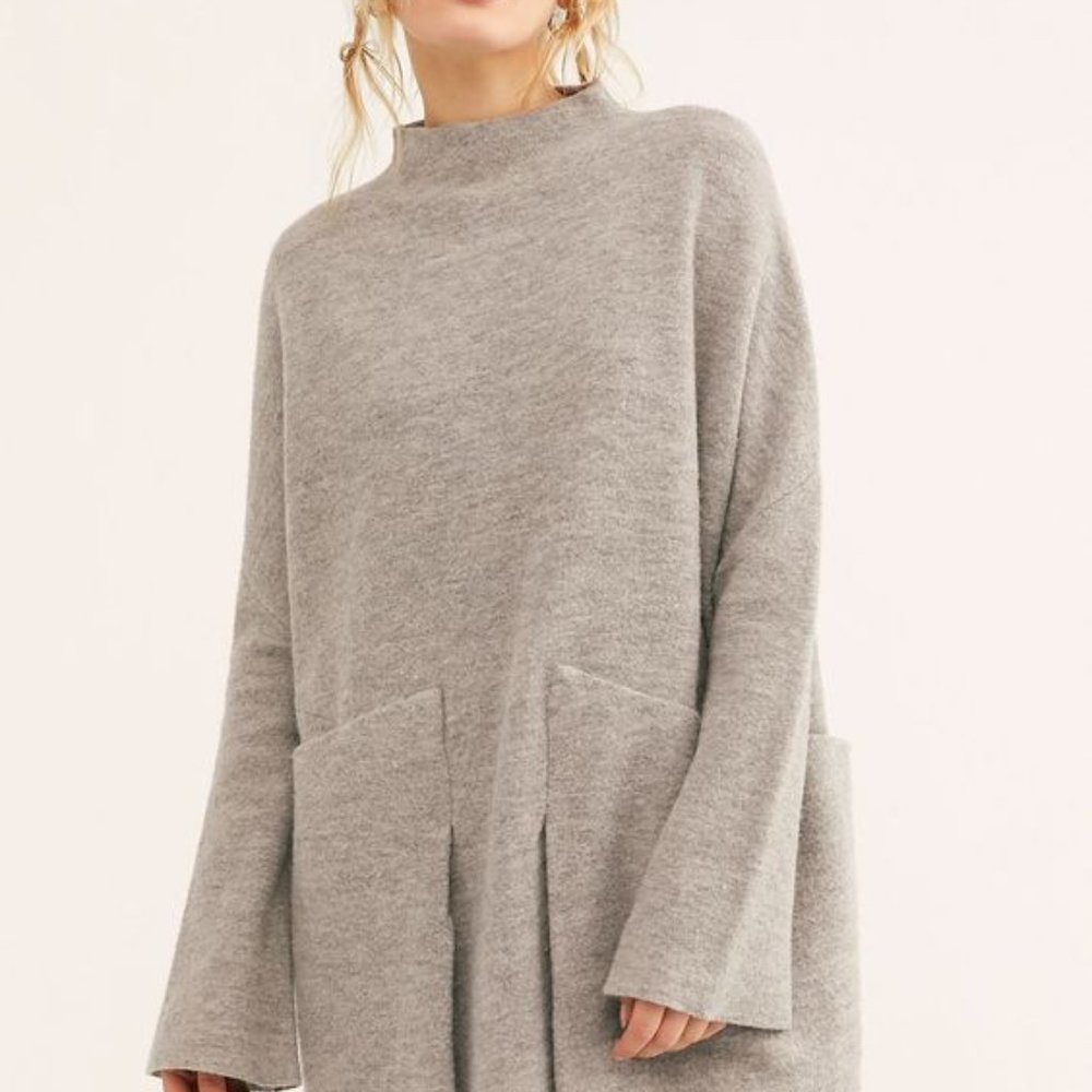 NWT Free People Zoe Swit Dress size Small Lavendar Taupe